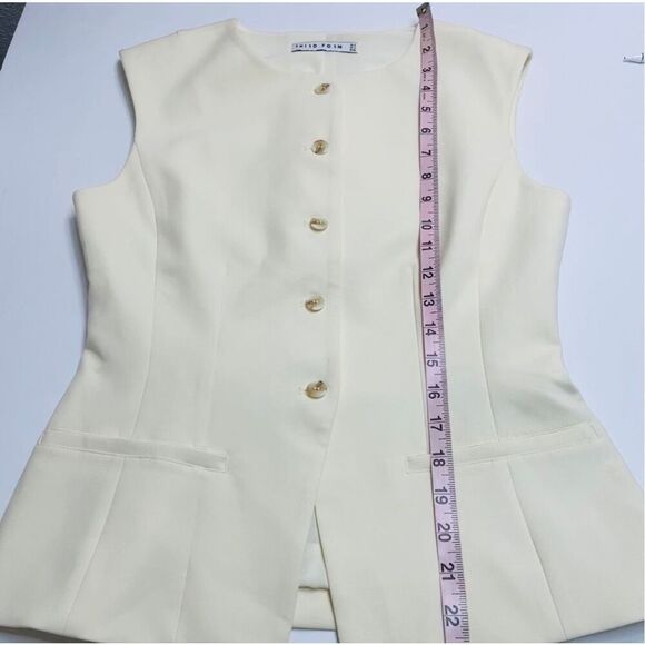 Third Form Skyline Tailored Bodice Tailored Vest Warm White Size 2 - Picture 8 of 13